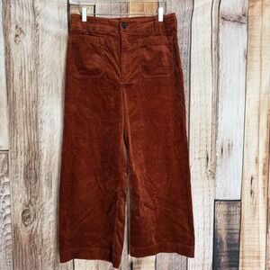 Maeve Corduroy Pants The Colette Fall Retro Boho Style Neutral Versatile Size 32